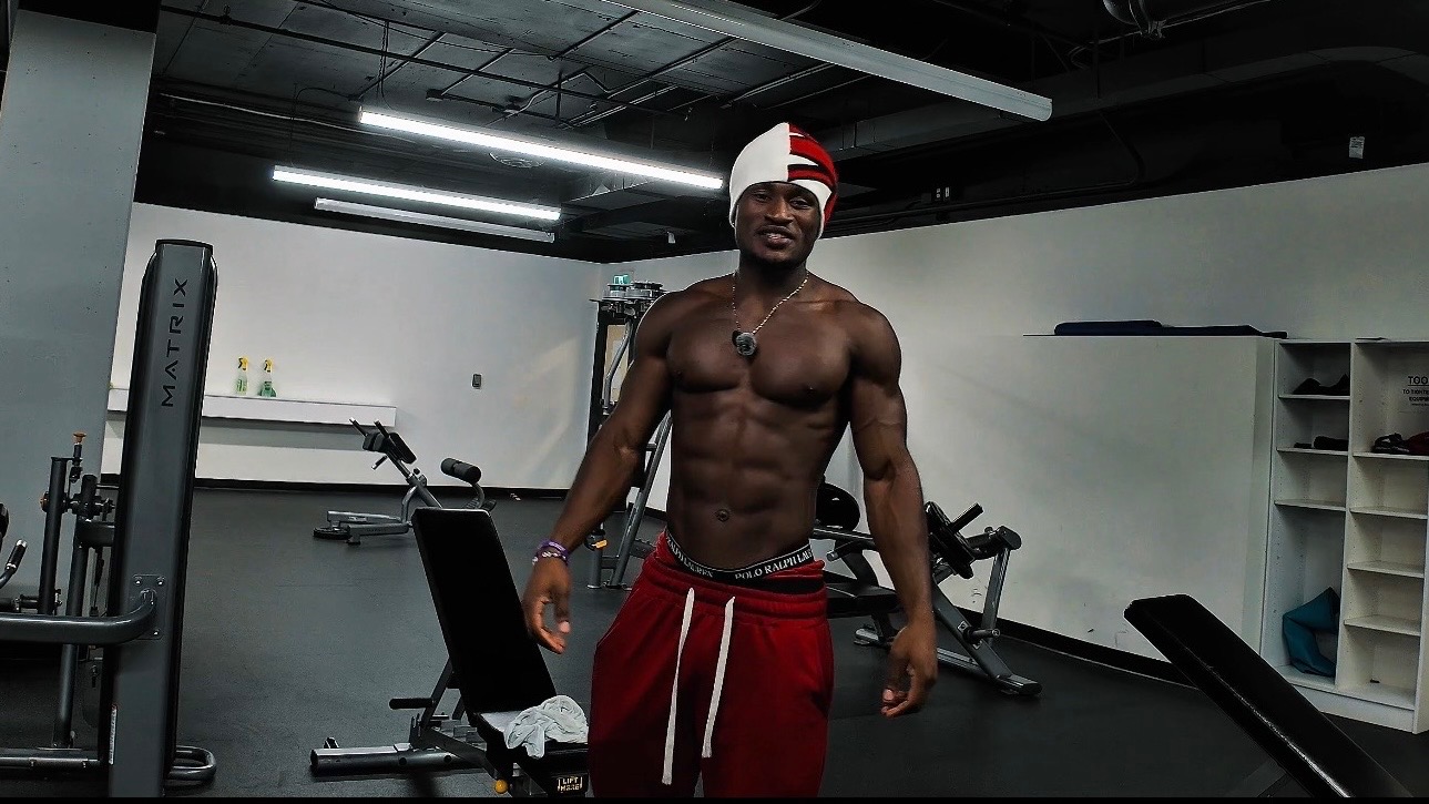 Jere in the gym